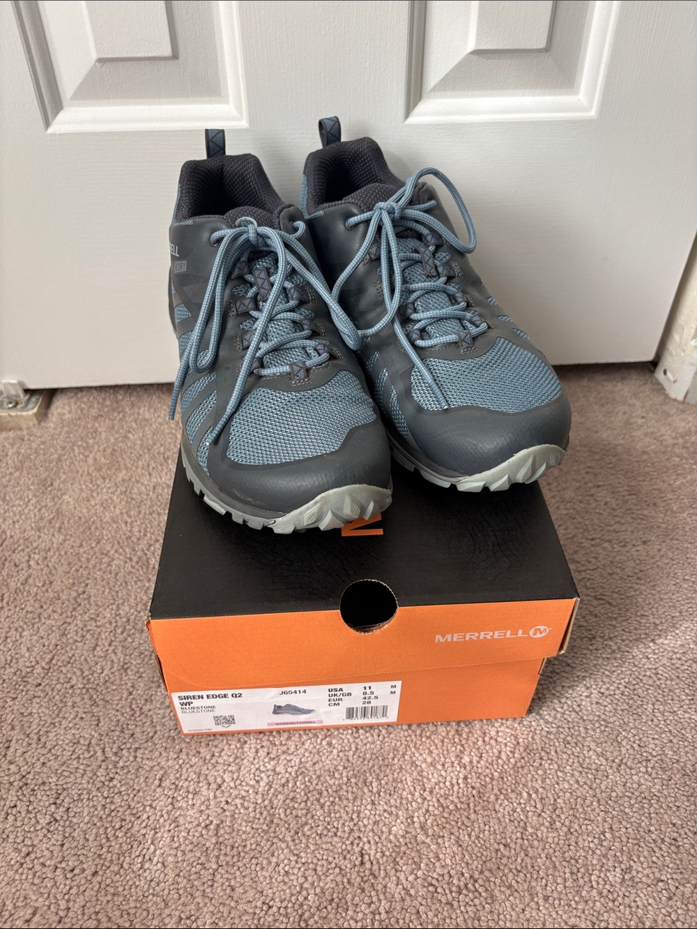 Merrell Siren Edge bluestone hiking shoes